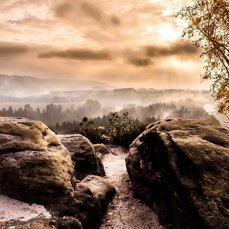 アパート - Sauna, Balkon, Netflix, Parkplatz Porschdorf